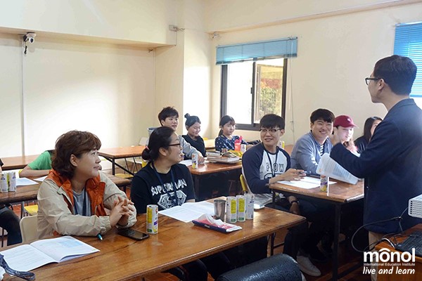 students-manager-talking-laughing